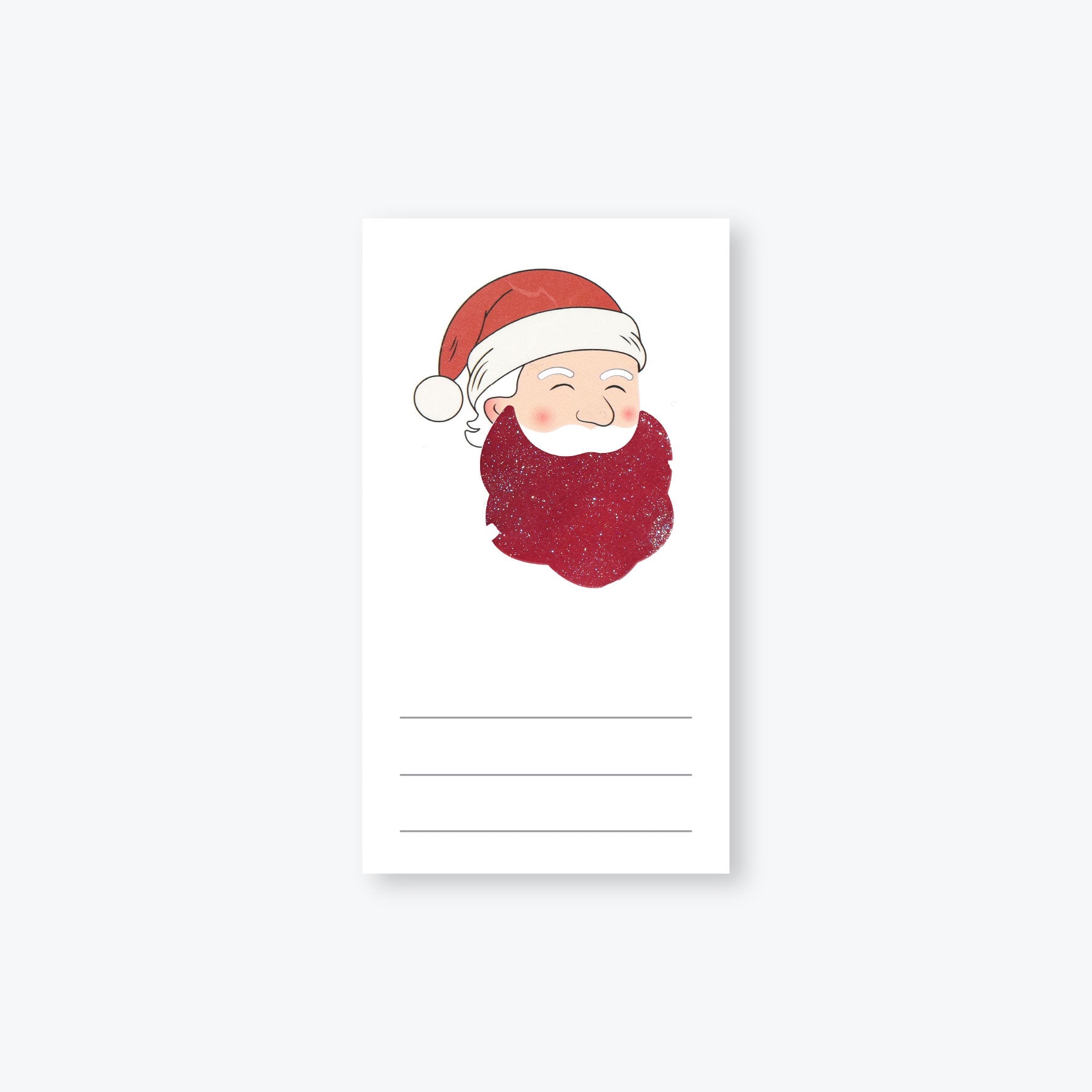 Wearingeul - Ink Swatch Cards - Christmas Season - Santa Claus