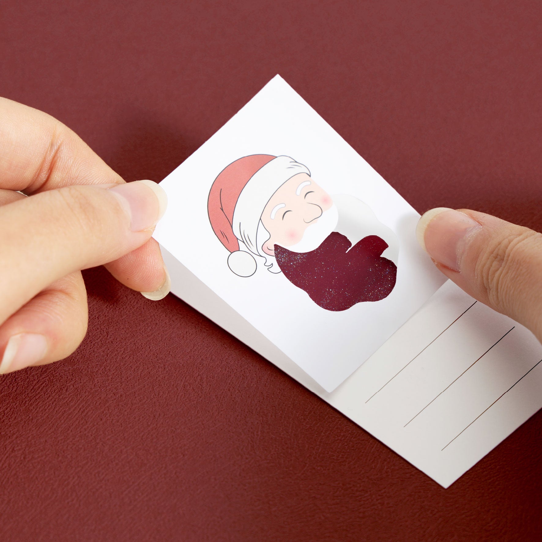 Wearingeul - Ink Swatch Cards - Christmas Season - Santa Claus