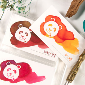 Wearingeul - Ink Swatch Cards - Panda