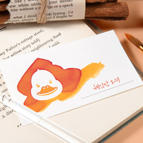Wearingeul - Ink Swatch Cards - Duck <Outgoing>