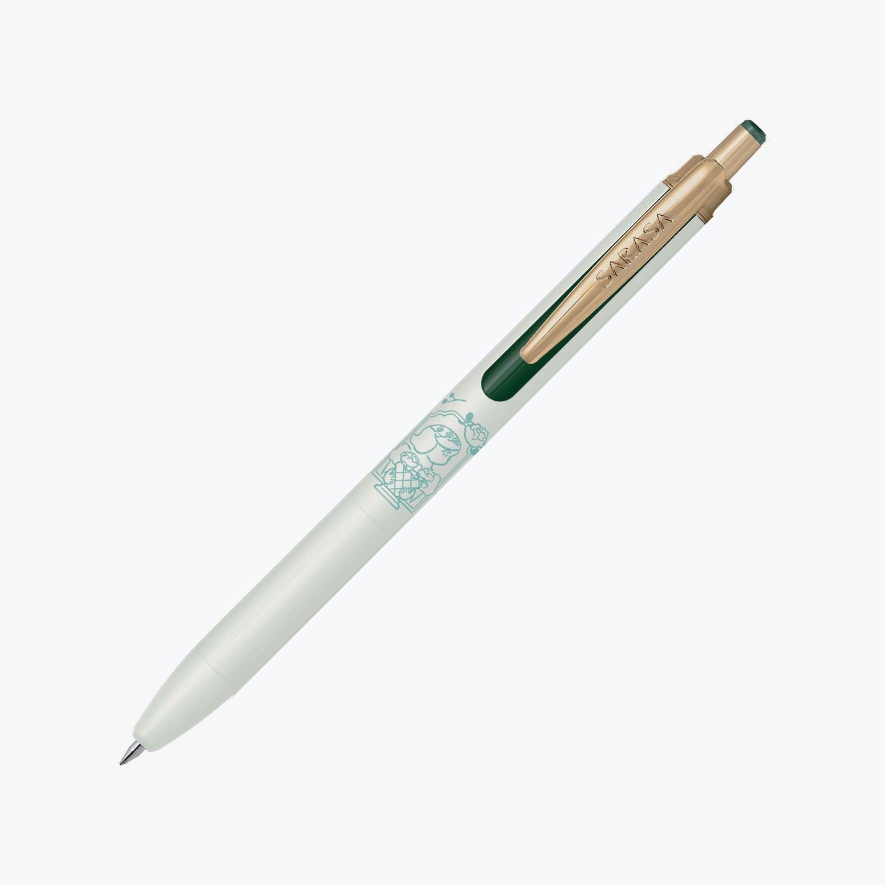 Zebra - Gel Pen - Sarasa Grand - 0.5mm - My Little Joy - Green Black