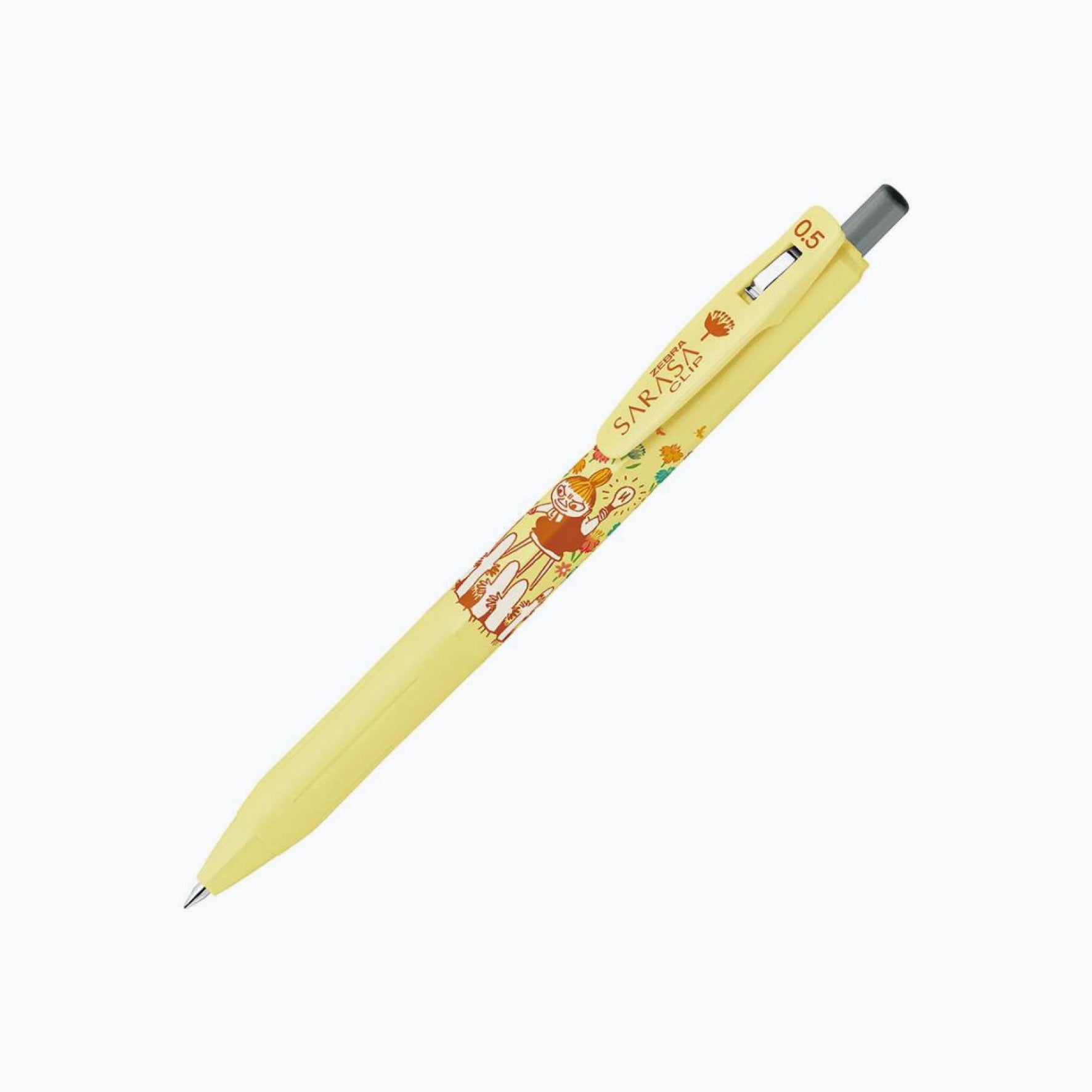 Zebra - Gel Pen - Sarasa Clip - 0.5mm - Moomin - Yellow