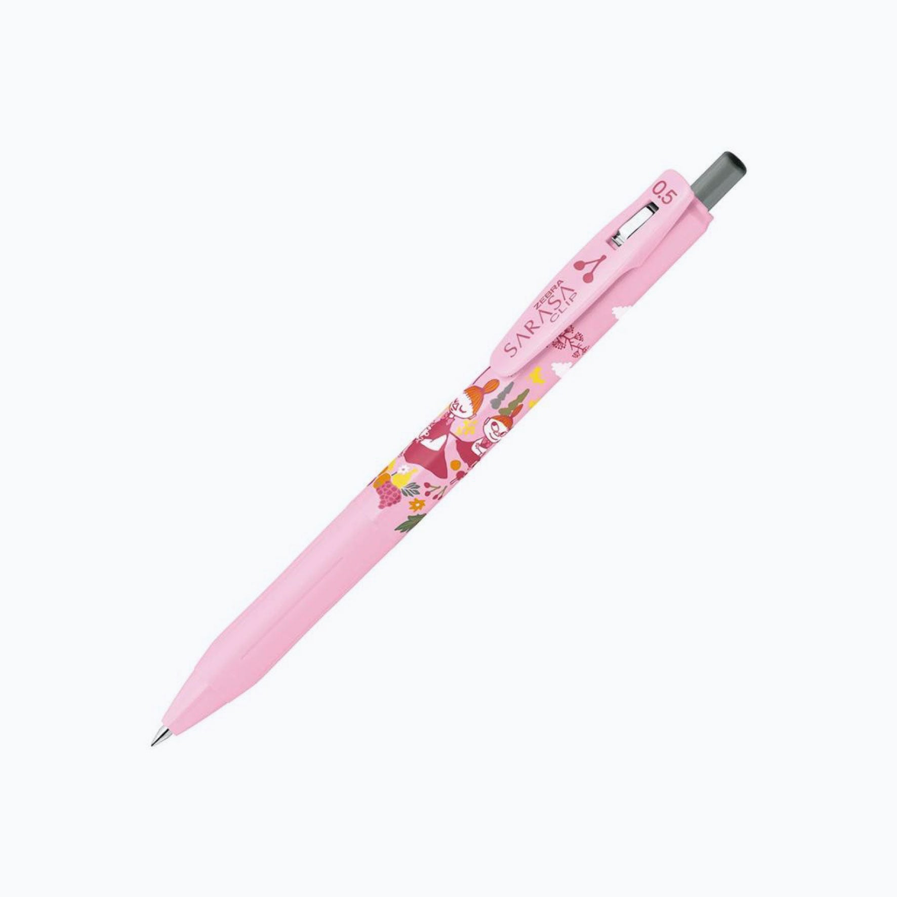 Zebra - Gel Pen - Sarasa Clip - 0.5mm - Moomin - Pink