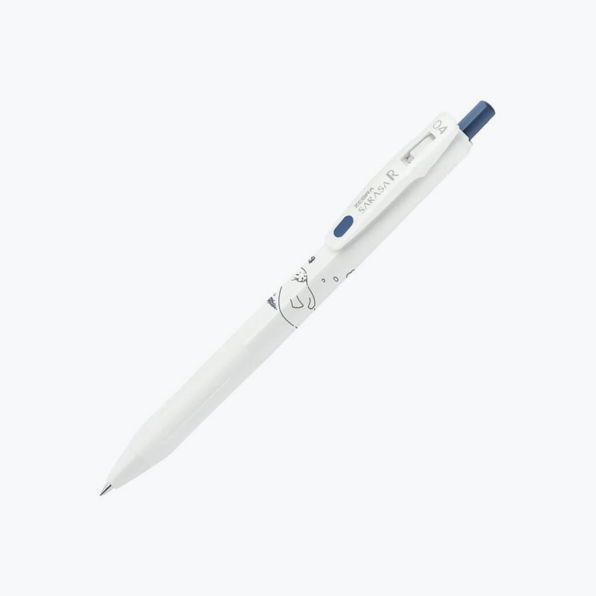Zebra - Ballpoint Pen - Sarasa R - 0.4mm - Simple Pop - Blue Gray
