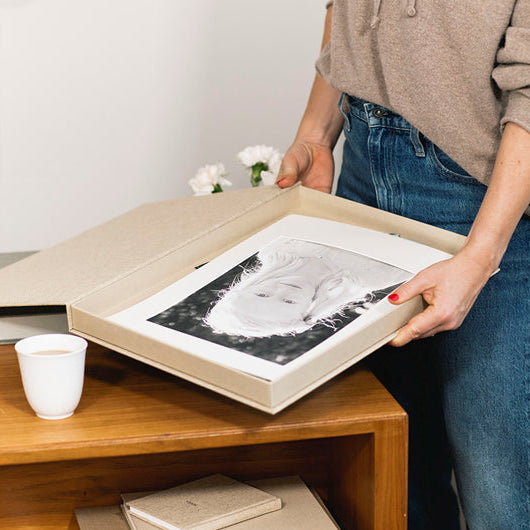 Bookbinders Design - Box - A3 Slim - Sandbrown