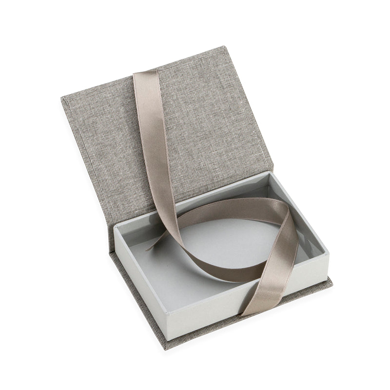 Bookbinders Design - Box - A6 + Silk Ribbon - Light Grey