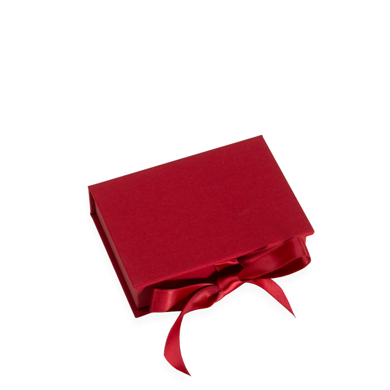 Bookbinders Design - Box - A6 + Silk Ribbon - Rose Red