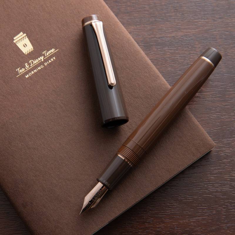 Nagasawa - Fountain Pen - Chocolate Series - Bitter Chocolate