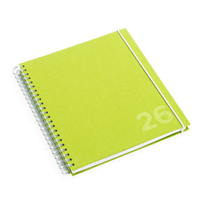 Bookbinders Design - 2026 Diary - Wire-O - Regular - Apple Green