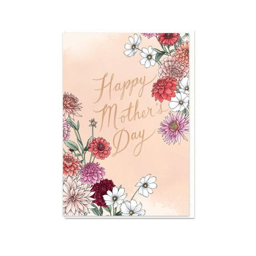 Typoflora - Card - Cosmos Mother's Day