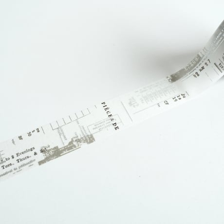 Yohaku - Washi Tape - Mojitosuji (Foil Stamped) <Outgoing>
