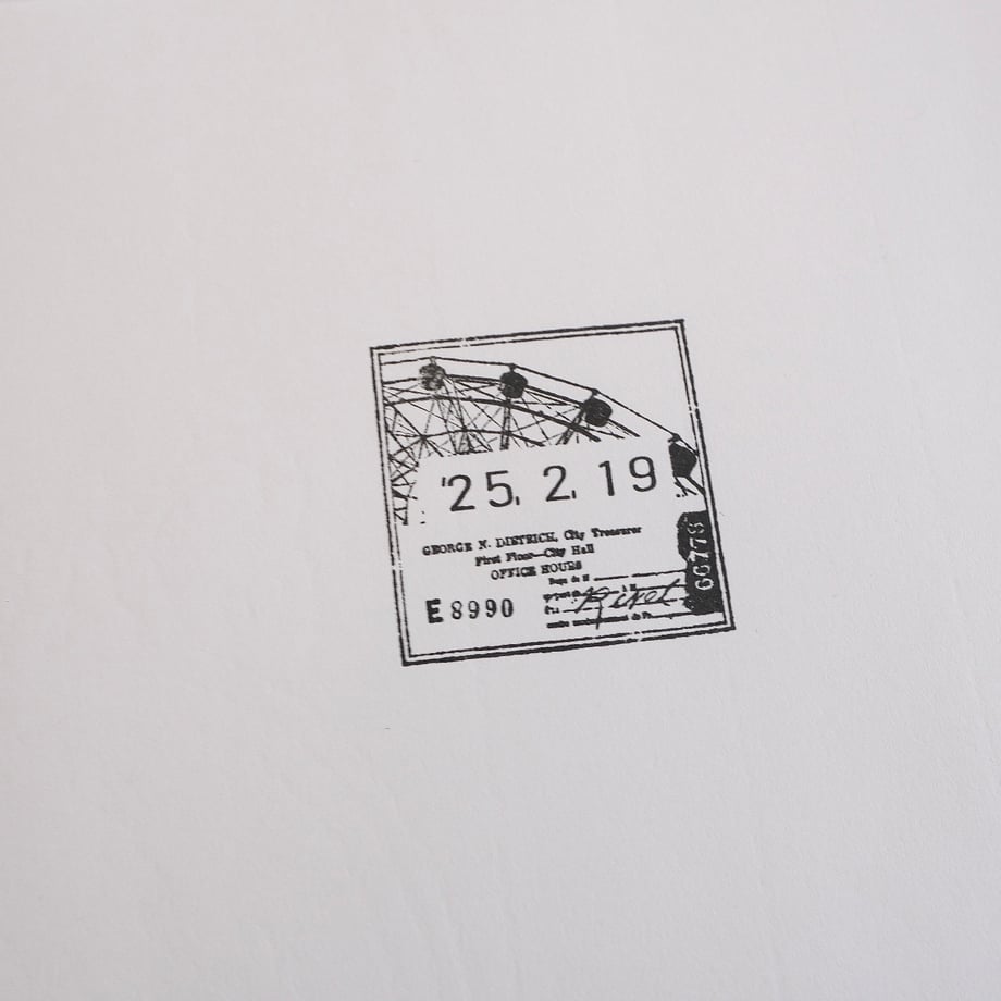 Yohaku - Stamp - Date Stamp  - Nostalgia <Outgoing>