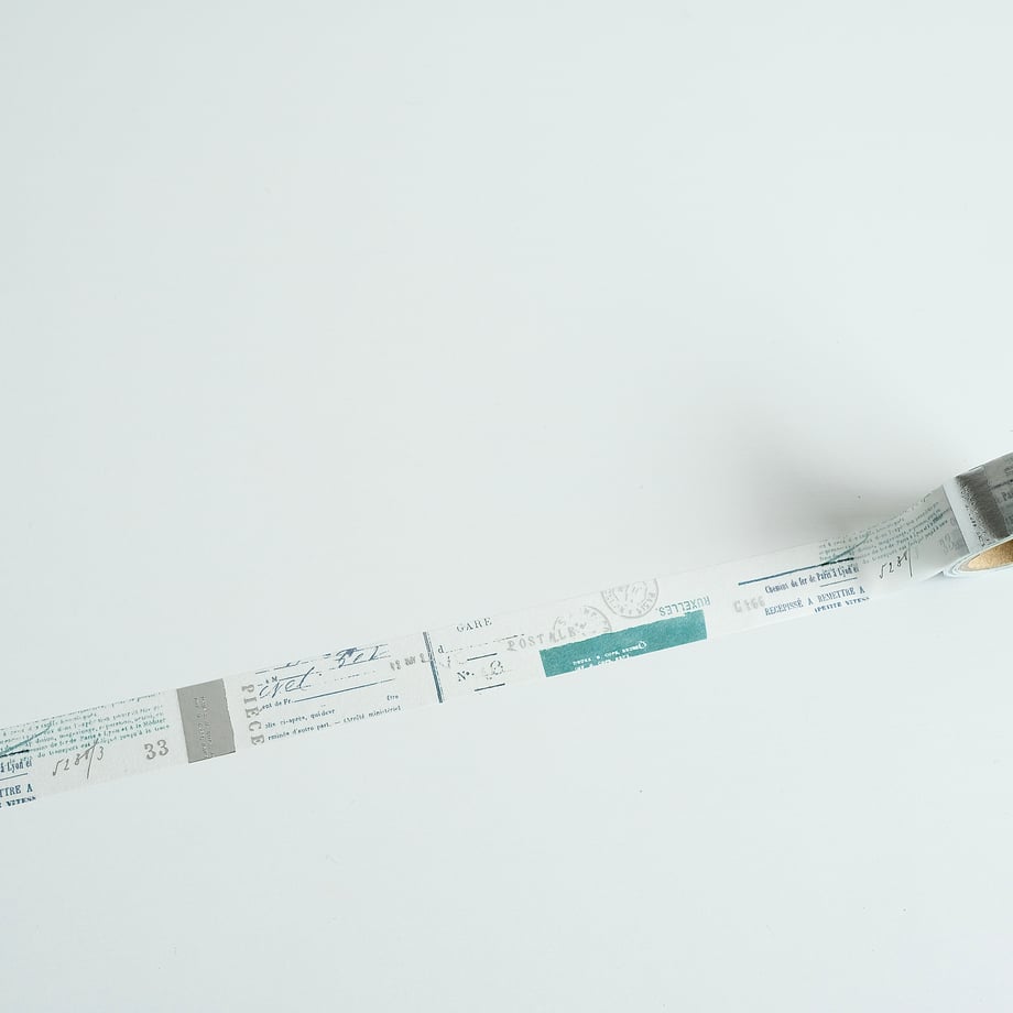 Yohaku - Washi Tape - Shirakabanomori (Foil Stamped)