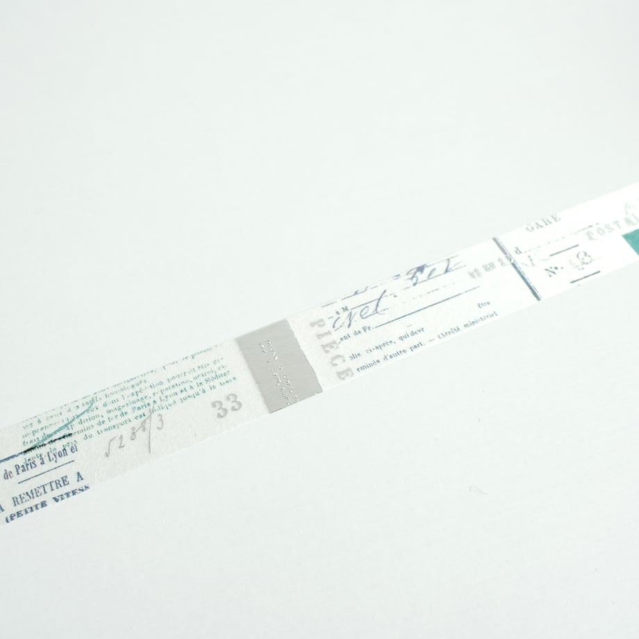 Yohaku - Washi Tape - Shirakabanomori (Foil Stamped) <Outgoing>