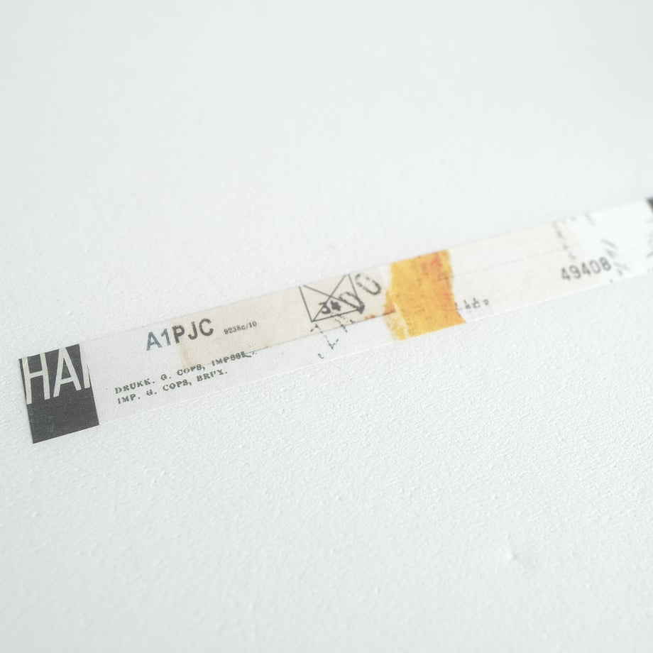 Yohaku - Washi Tape - Terminal <Outgoing>