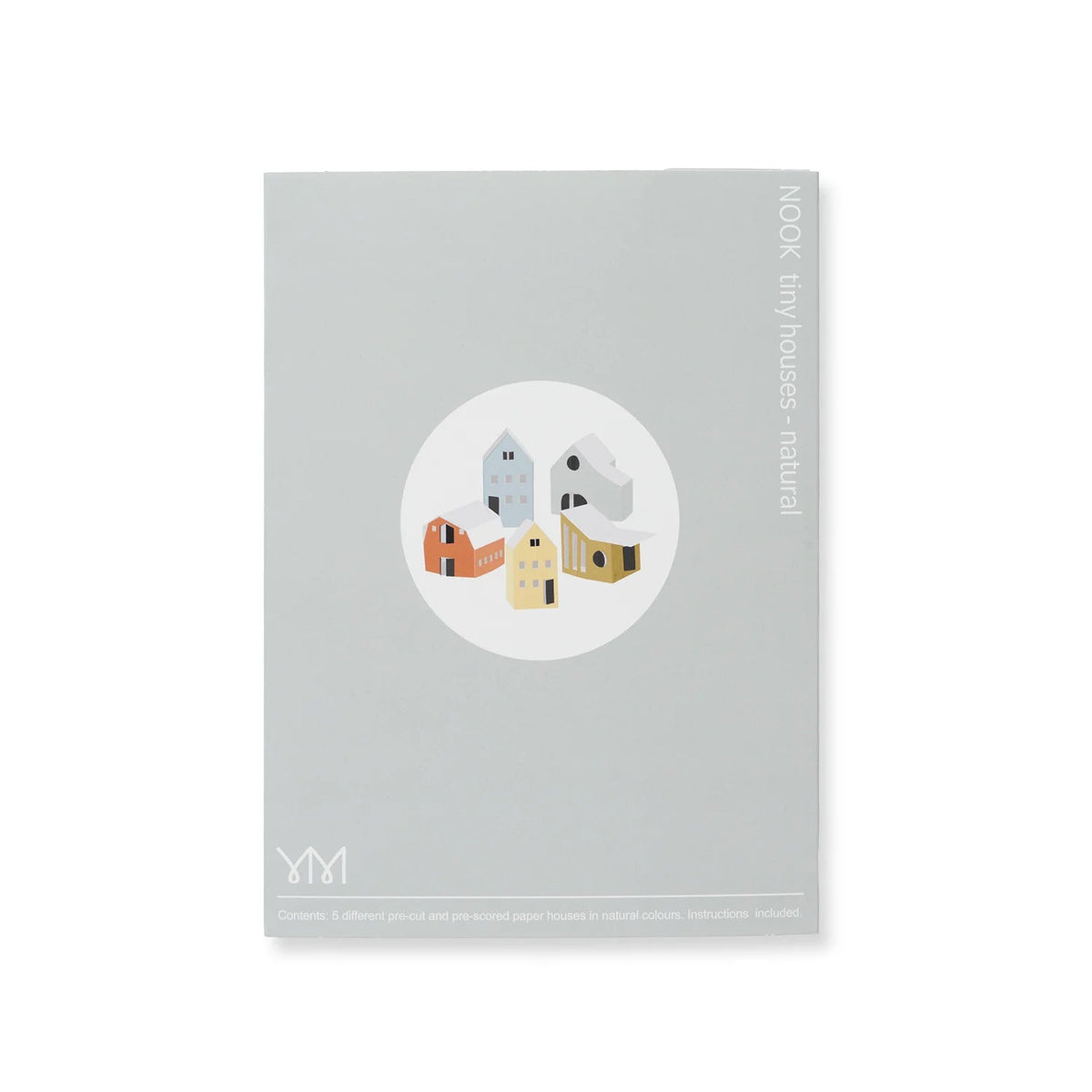 Jurianne Matter - Ornament - Nook Tiny Houses (Natural)