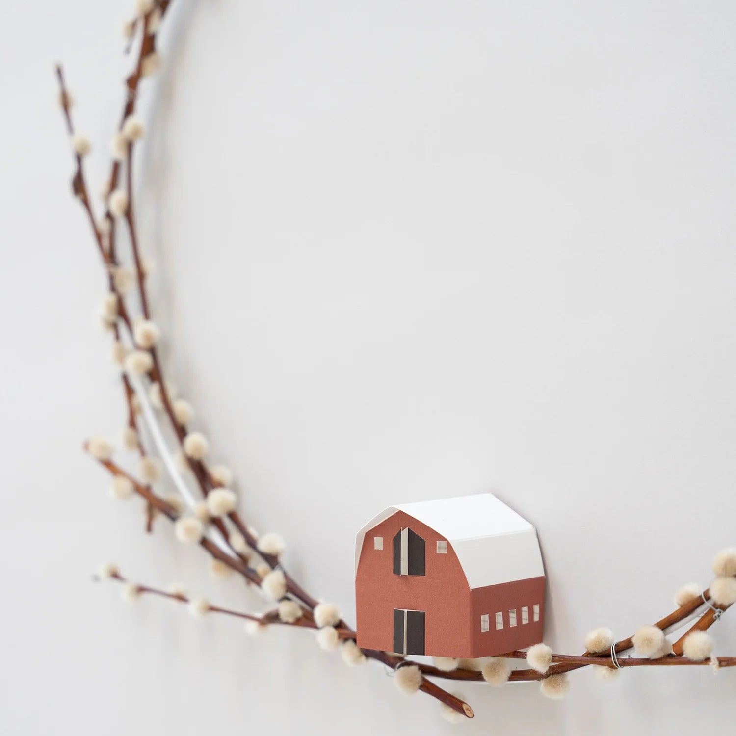 Jurianne Matter - Ornament - Nook Tiny Houses (Natural)
