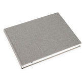 Bookbinders Design - Cloth Notebook - A4 Landscape - Light Grey