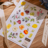 Meow Illustration - Planner Sticker - Fruity Dream (PET)
