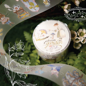 TeaYou - Washi Tape - The Wandering Garden (Matte PET)