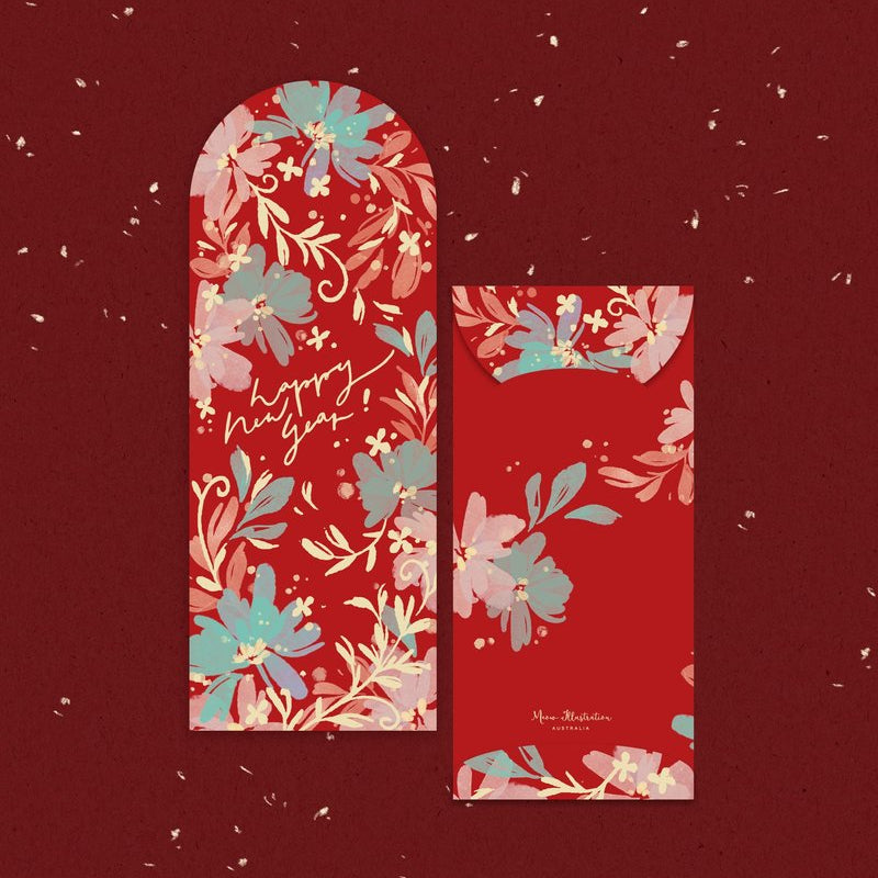 Meow Illustration - Envelopes - Chinese New Year