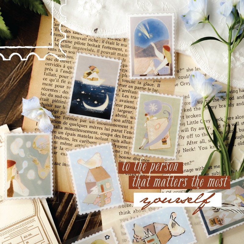 TeaYou - Washi Tape - Letters to Self (Matte PET)