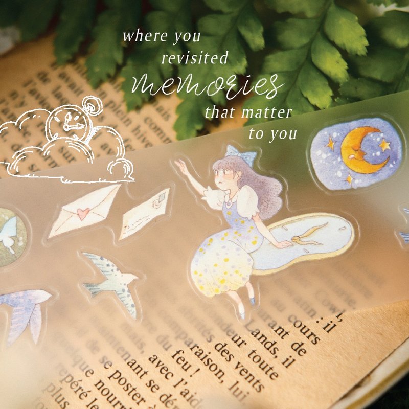 TeaYou - Washi Tape - The Wandering Garden (Matte PET)