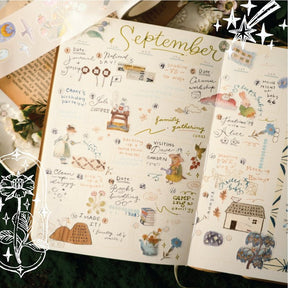 TeaYou - Washi Tape - The Wandering Garden (Matte PET)