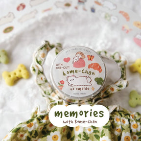 TeaYou - Washi Tape - Kome-chan (Matte PET)
