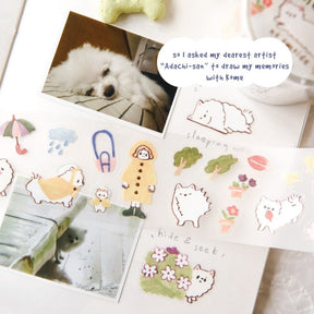 TeaYou - Washi Tape - Kome-chan (Matte PET)