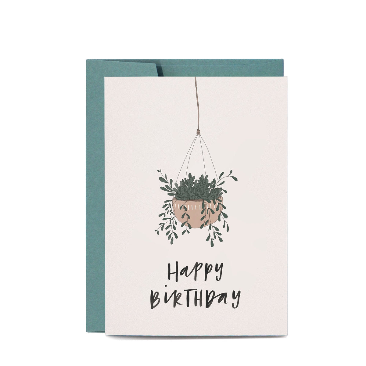 In the Daylight - Card - Birthday - Hanging Plant