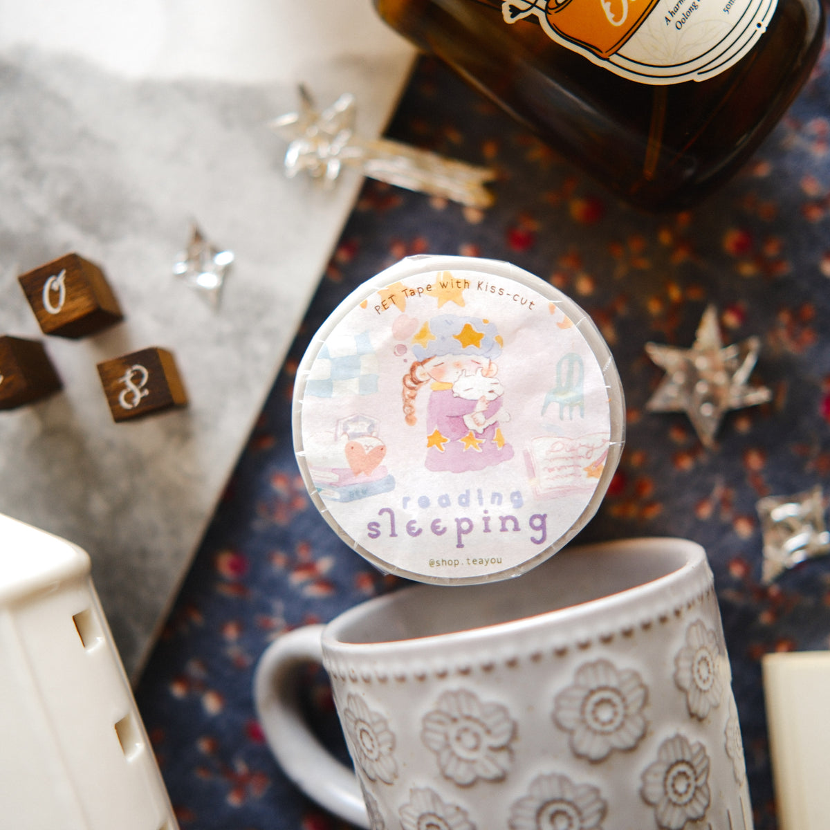 TeaYou - Tape - PET - Reading Sleeping (Book)