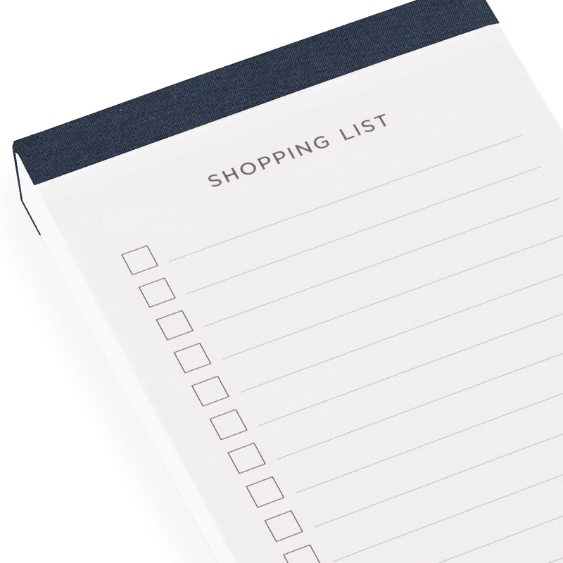 Bookbinders Design - Planner - Shopping List - Smoke Blue