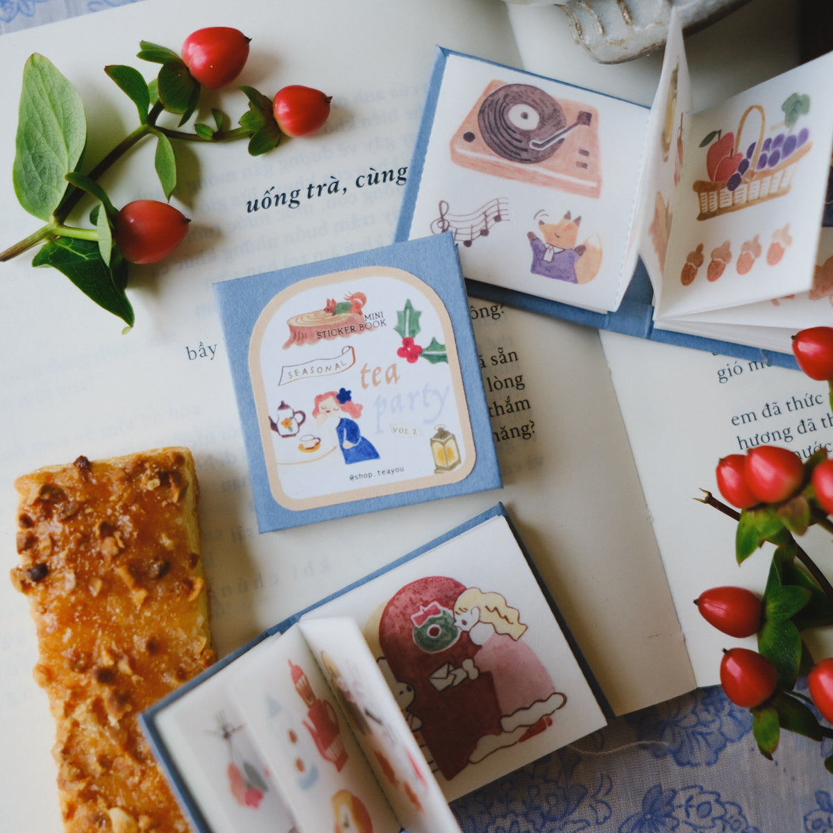 TeaYou - Planner Sticker - Seasonal Tea Party Vol. 2 (Book)