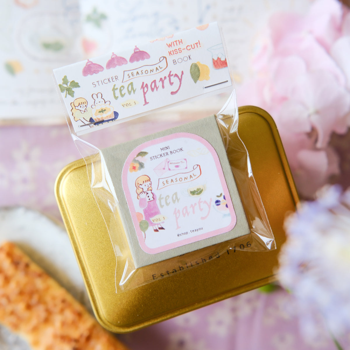 TeaYou - Planner Sticker - Seasonal Tea Party Vol. 1 (Book)