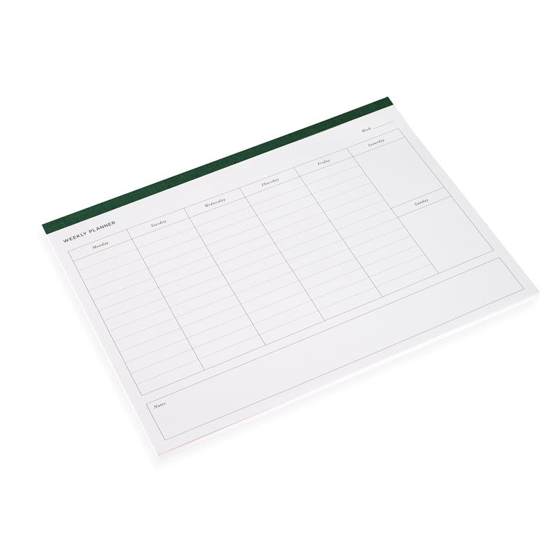Bookbinders Design - Planner - Weekly A4 - Green