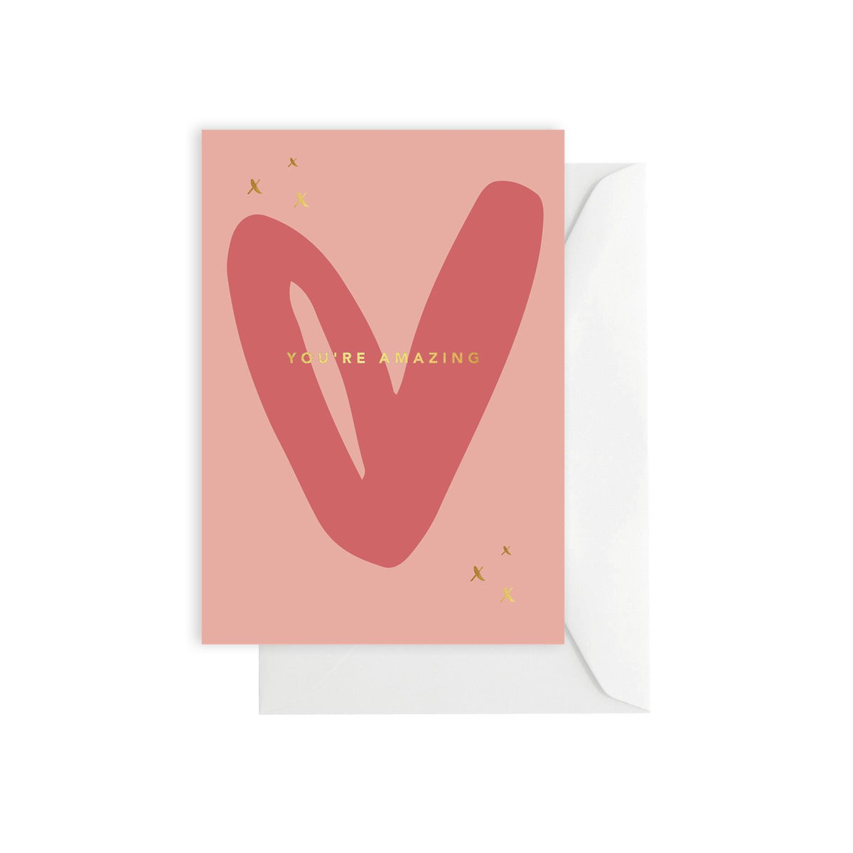 ELM Paper - Card - Love - You're Amazing Heart
