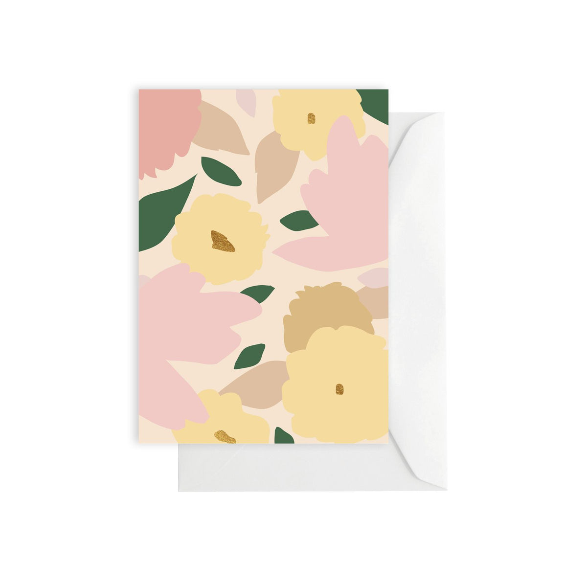 ELM Paper - Card - Blank - Garden Lemon