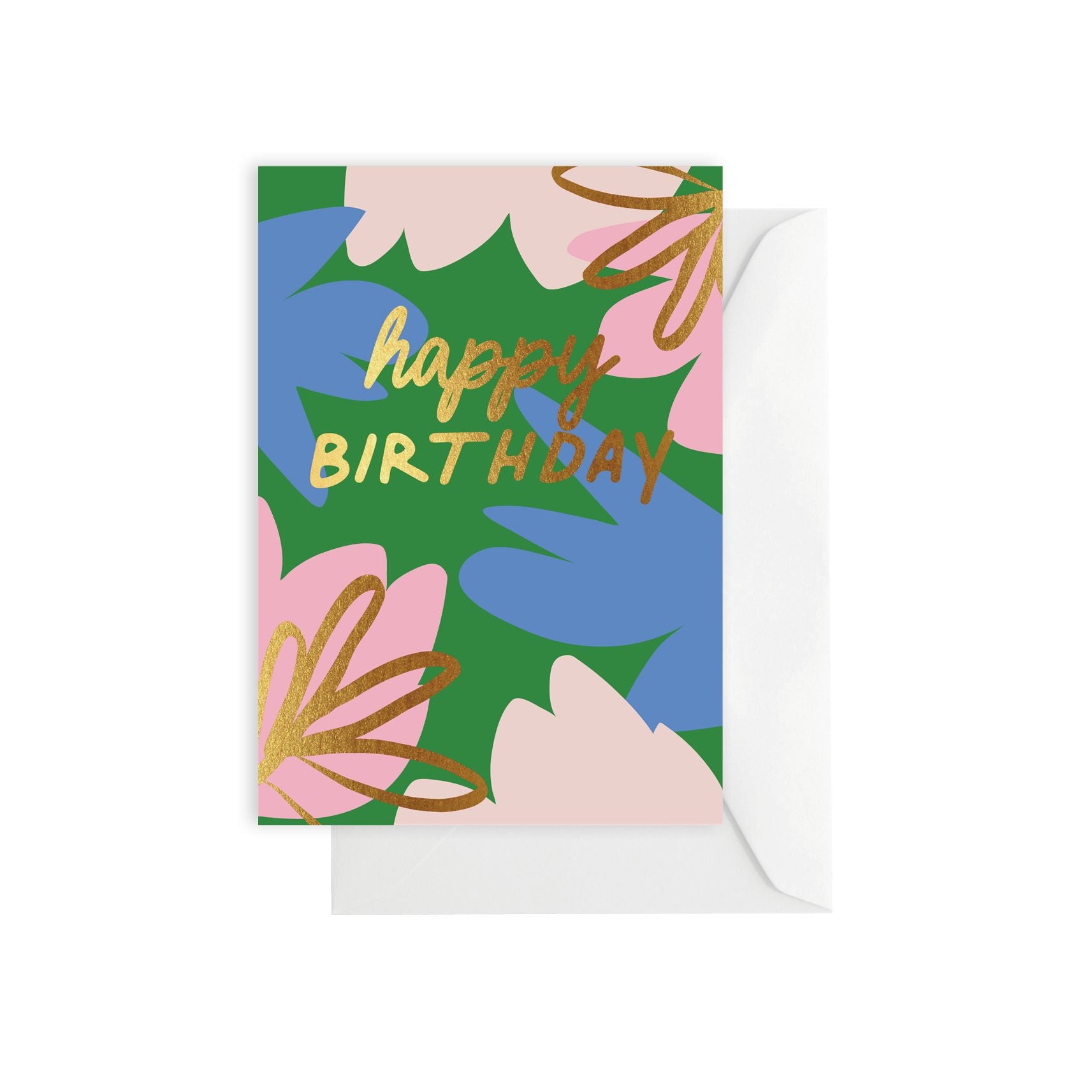 ELM Paper - Card - Birthday - Foliage Green Birthday