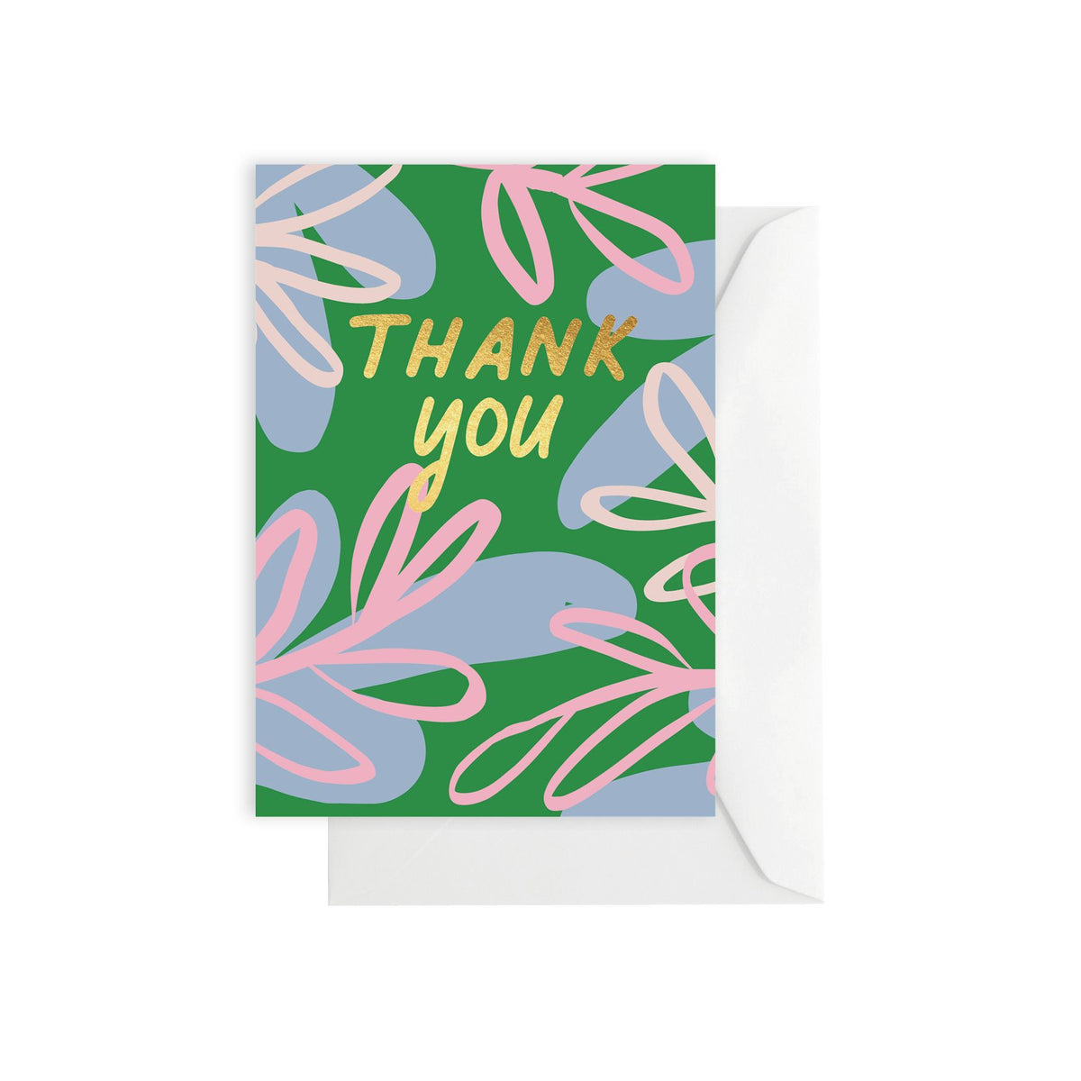 ELM Paper - Card - Thank You - Foliage Thank You