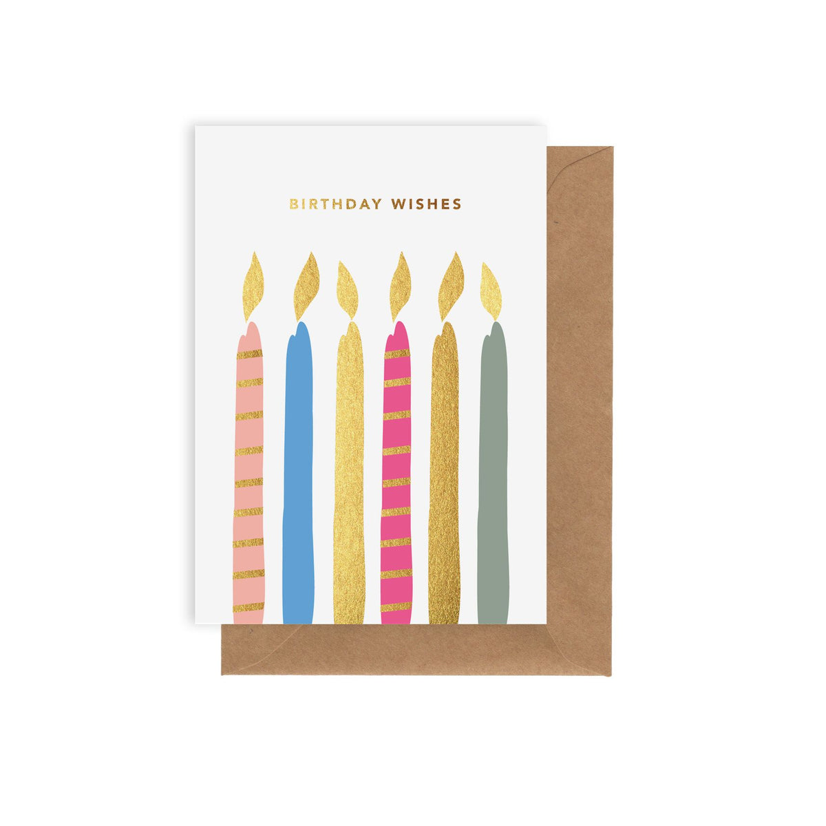 ELM Paper - Card - Birthday - Bright Candles