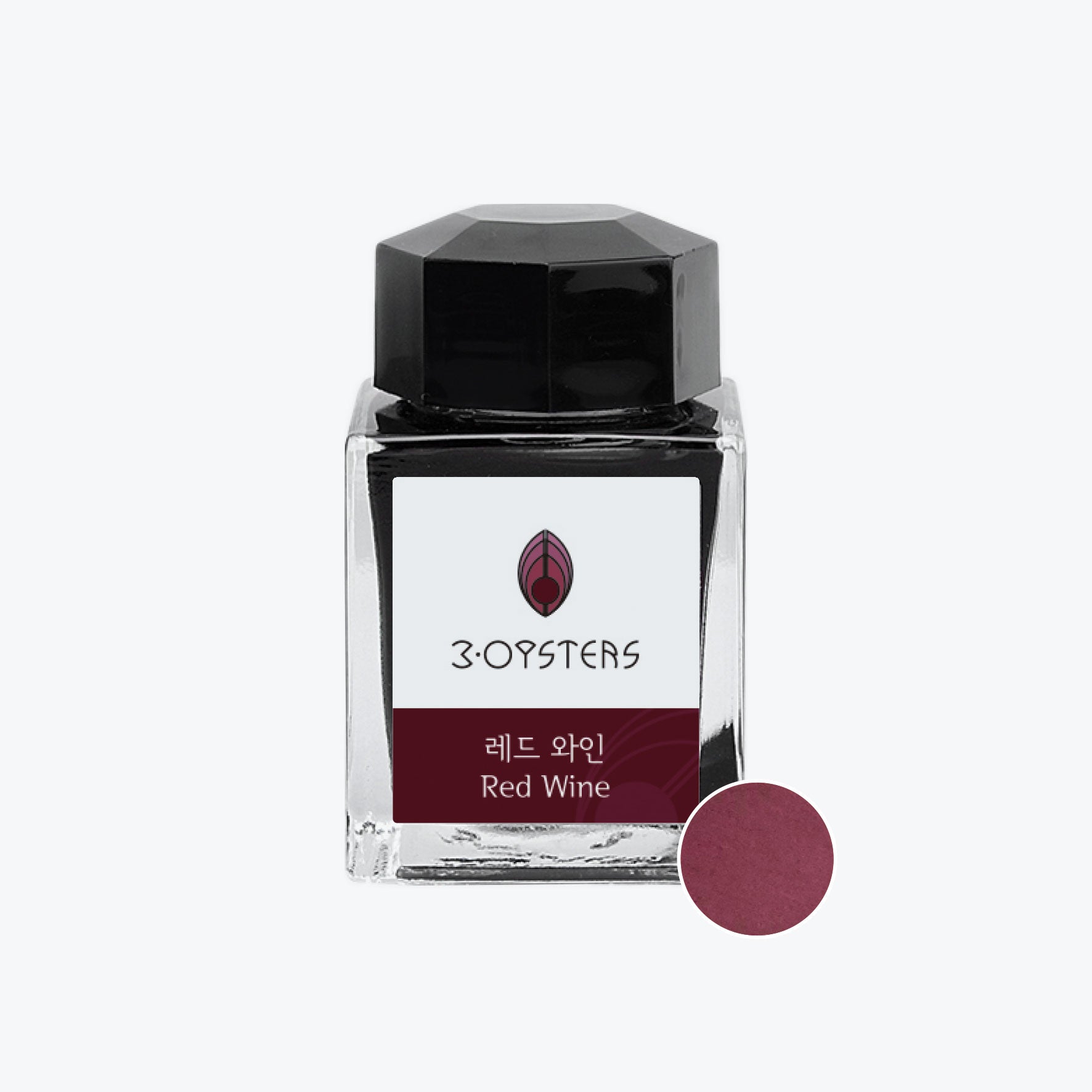 3Oysters - Fountain Pen Ink - Delicious - Red Wine