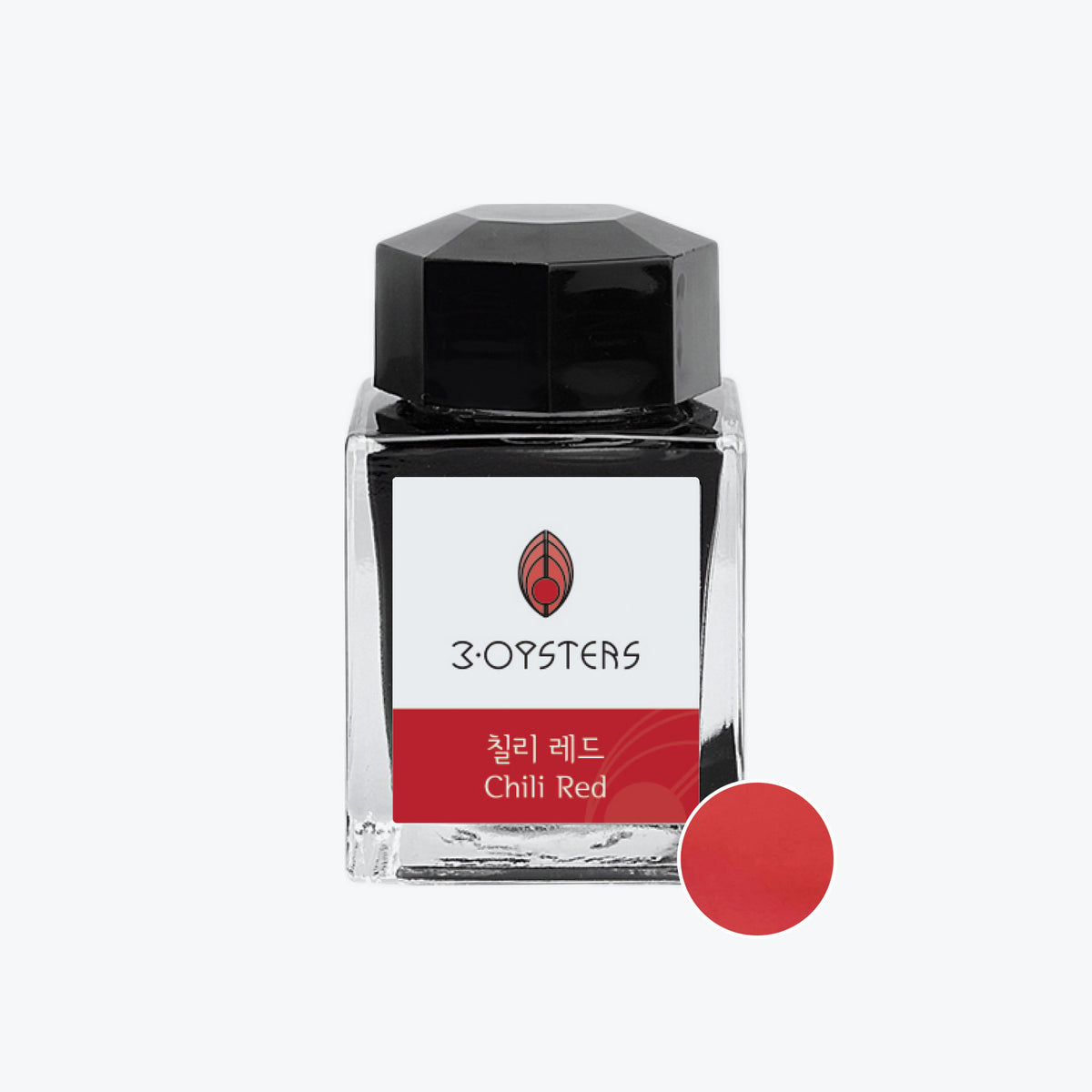 3Oysters - Fountain Pen Ink - Delicious - Chili Red
