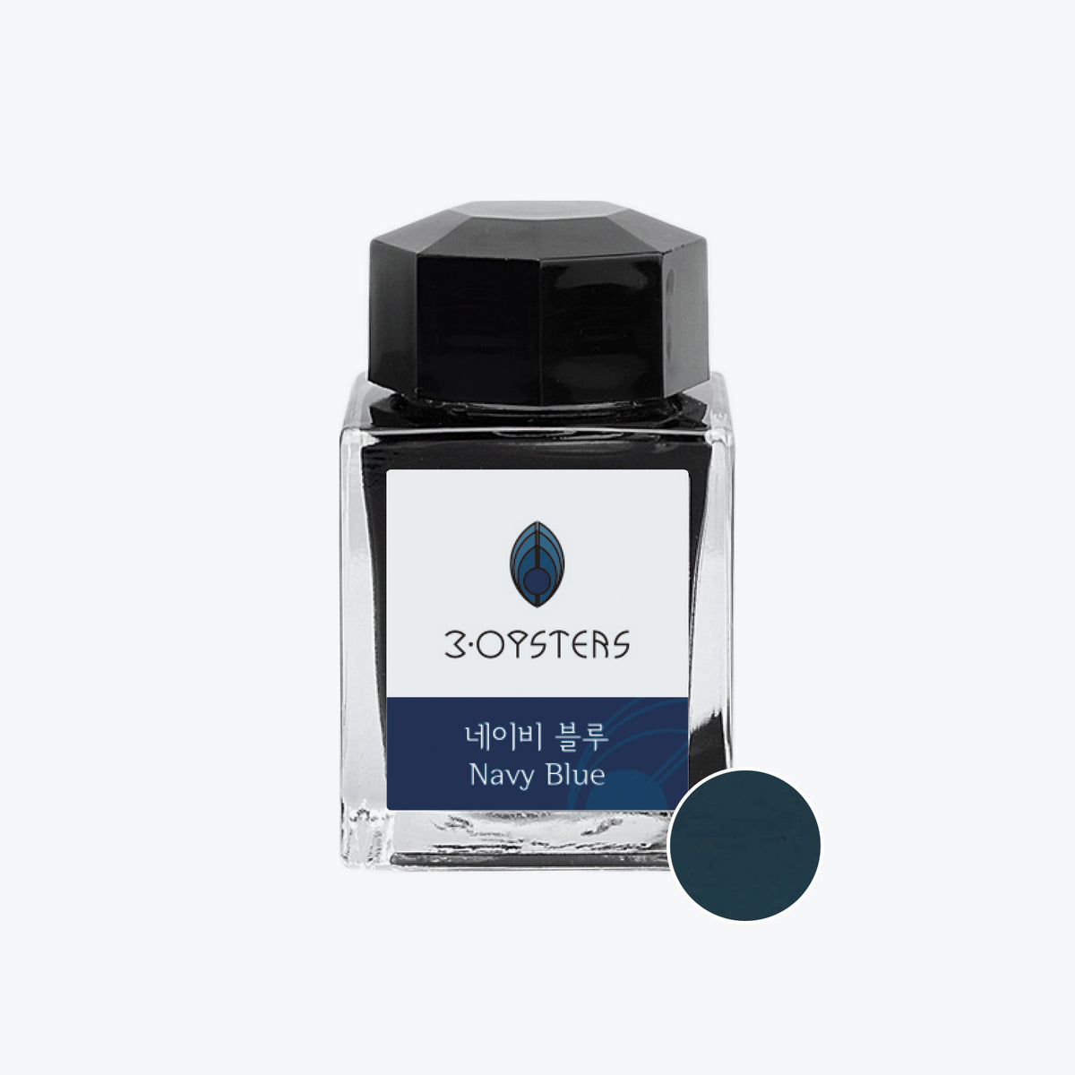 3Oysters - Fountain Pen Ink - Delicious - Navy Blue