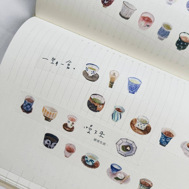 Pion - Washi Tape - Tea House <Outgoing>