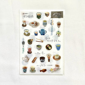 Pion - Planner Sticker - Tea House