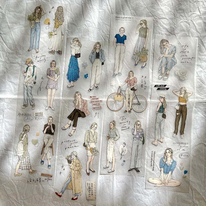 Pion - Washi Tape - Soft (PET) <Outgoing>