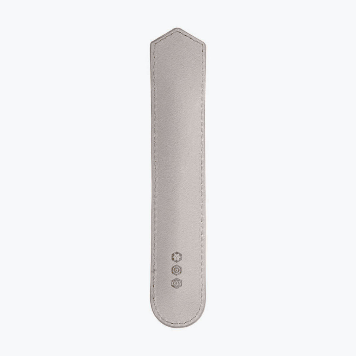 Ajoto - Leather Pen Pouch - Grey <Outgoing>