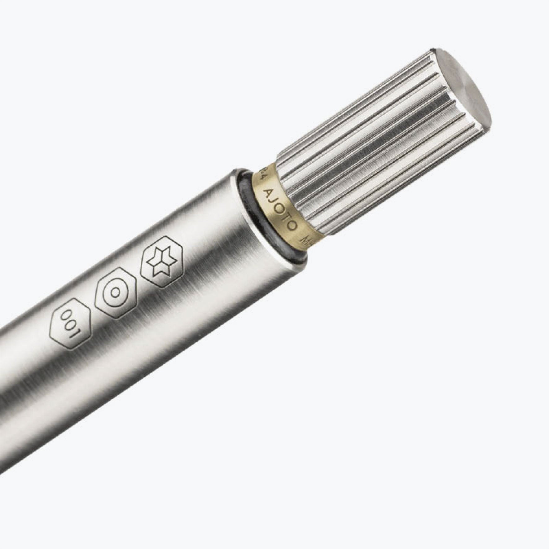 Ajoto - Rollerball Pen - Aluminium - Natural Brushed