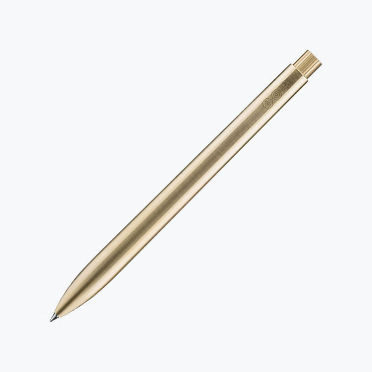 Ajoto - Rollerball Pen - Brass - Natural Brushed
